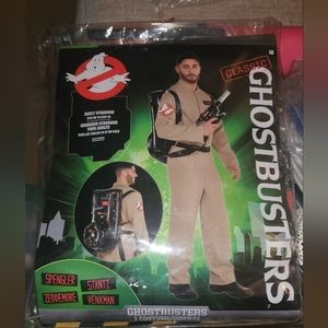 New #981 Classic Ghostbusters Halloween Costume Name Patches Inflate Proton Pack